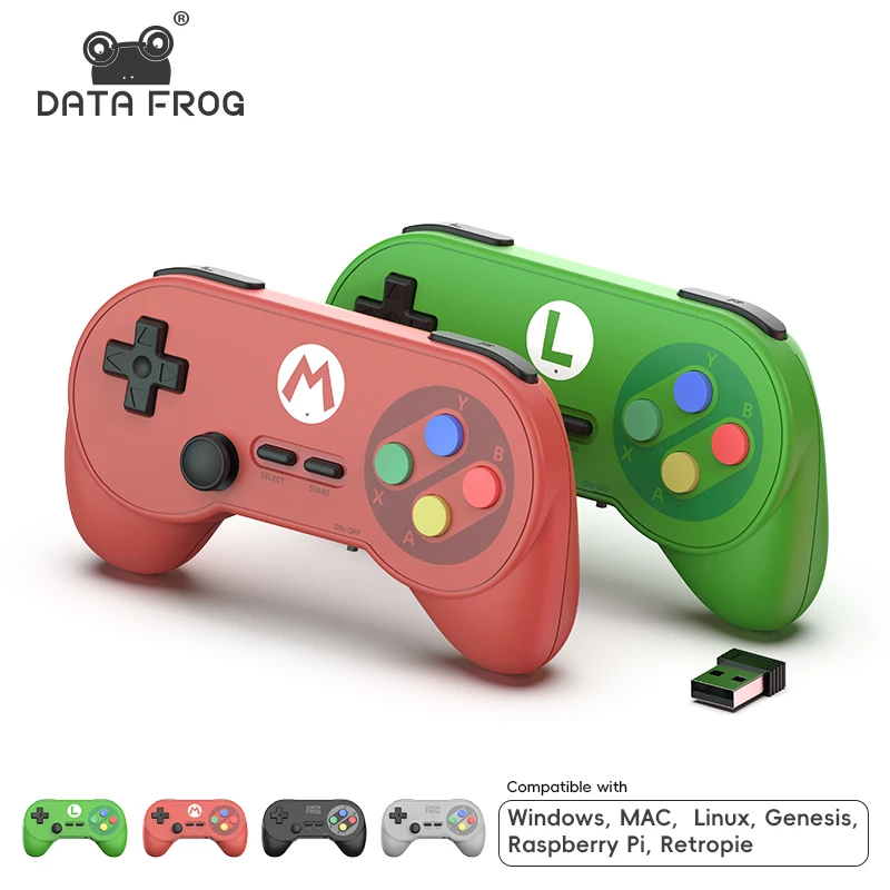 Retro Gaming Download - Data Frog PC07 Classic Style Wireless