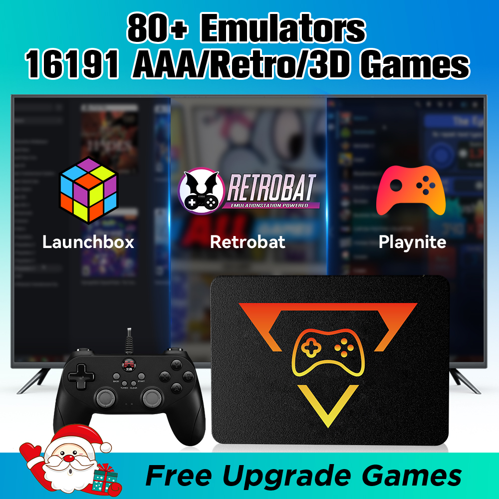 Retro Gaming Xbox One - Portable Retro Gaming SSD 80+Emulators for