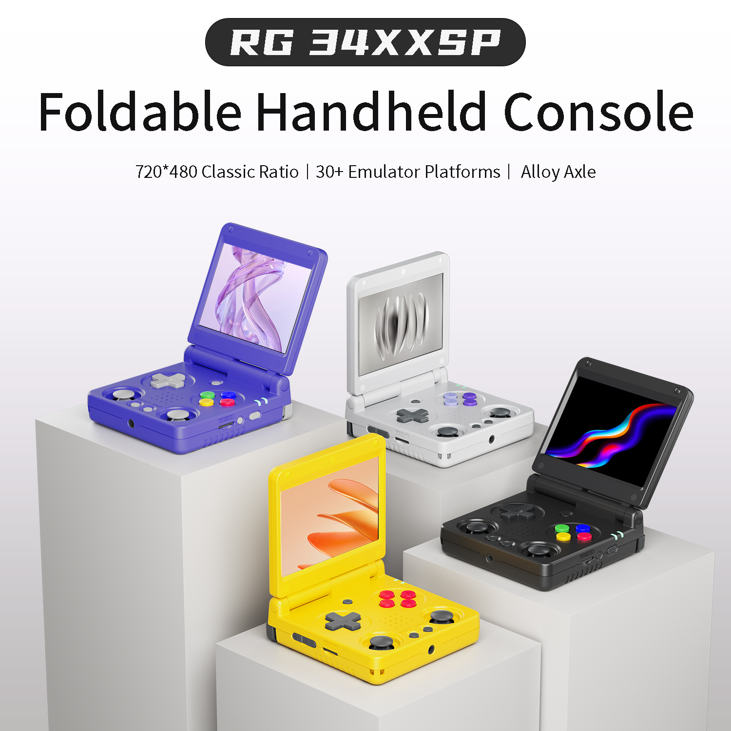 Anbernic RG34XXSP RG35XXSP Fli - Retro Gaming Mobile reseña y precio