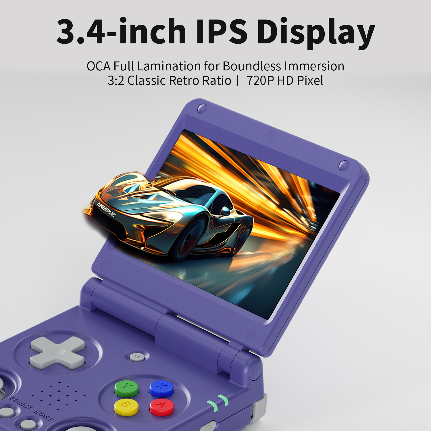 Anbernic RG34XXSP RG35XXSP Fli - Retro Gaming Mobile reseña y precio