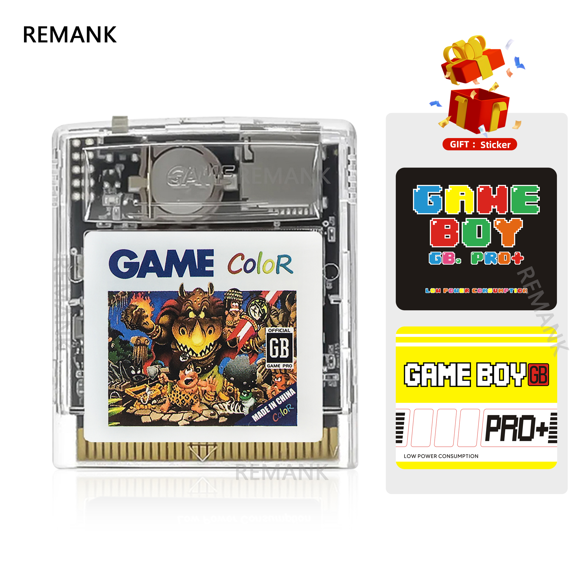 REMANK For GameBoy Color GB Ca - Retro Game Card reseña y precio