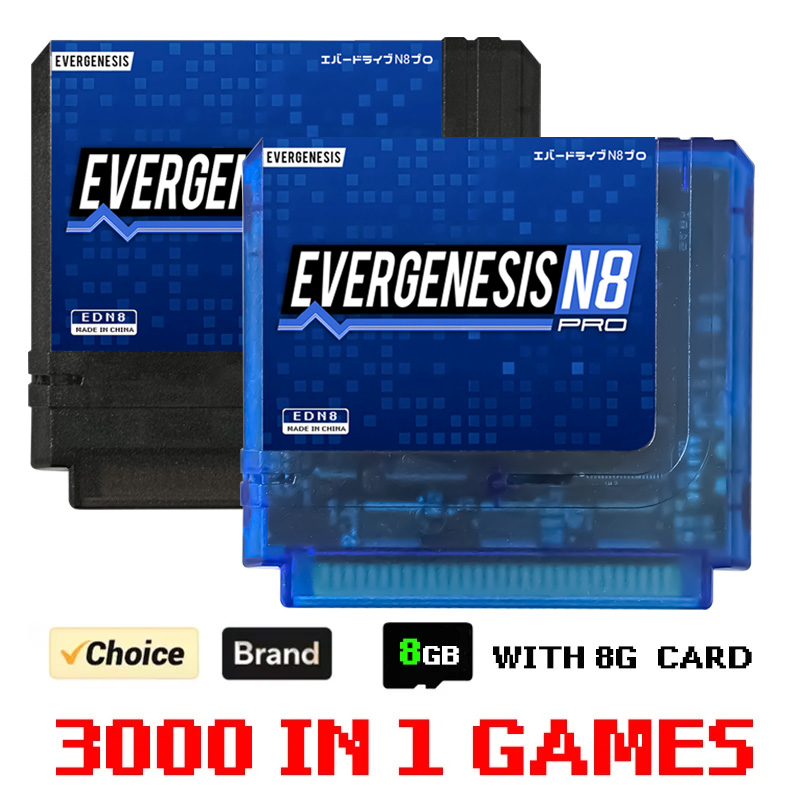 3000 in 1 Game Card ED N8 Pro  - Retro Game Card reseña y precio