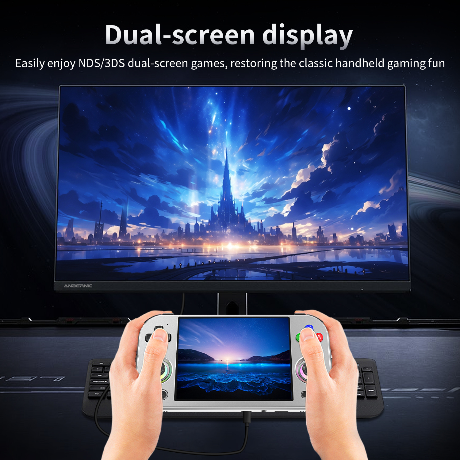 ANBERNIC RG477M RG Slide Retro - Retro Gaming Mobile reseña y precio