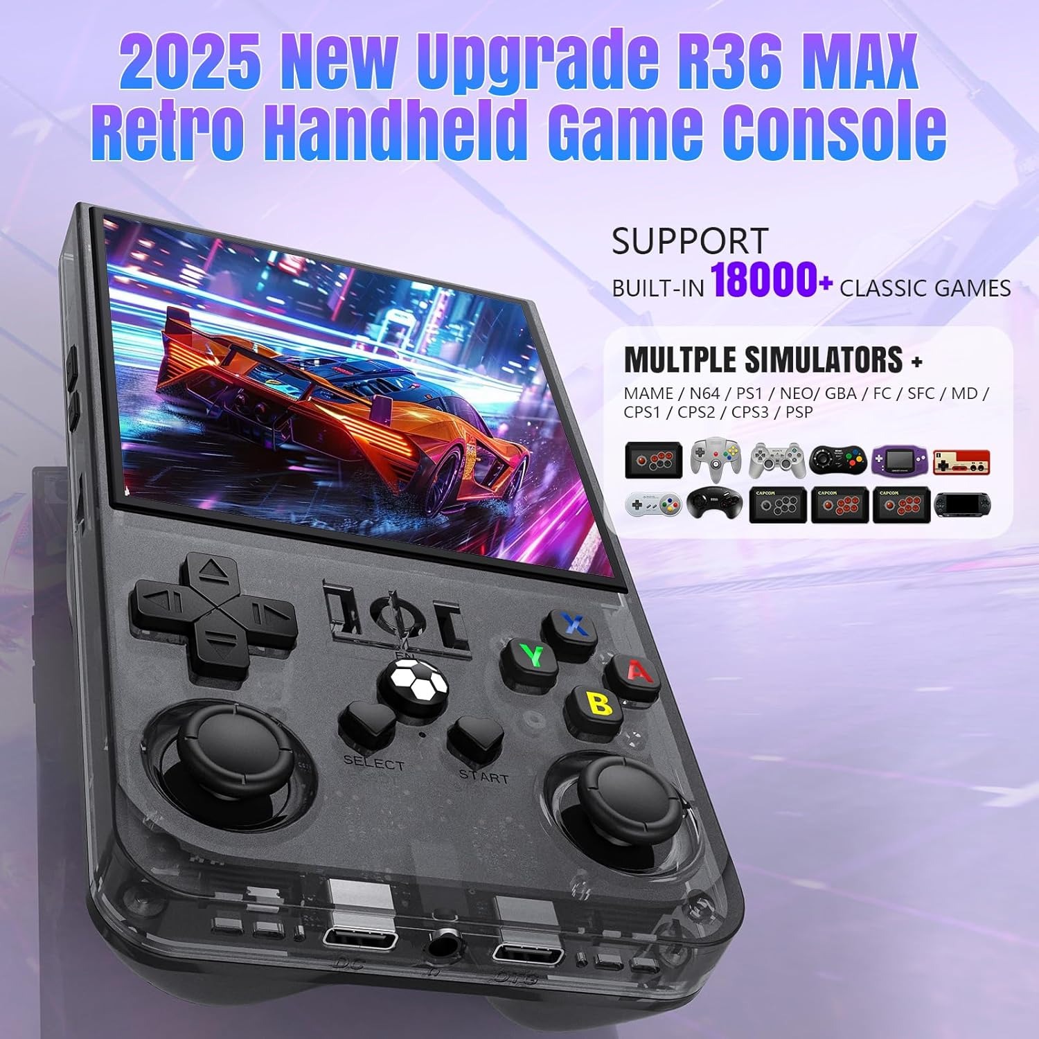 FLLBW R36 Max R36PRO Retro Gam - Retro Gaming Download reseña y precio