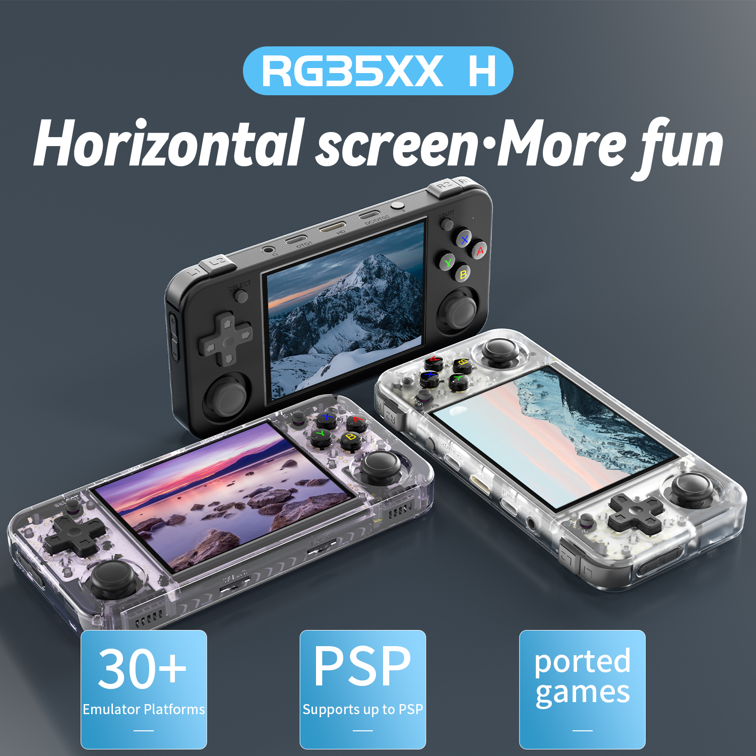 ANBERNIC RG35XX H Horizontal R - Retro Gaming Mobile reseña y precio