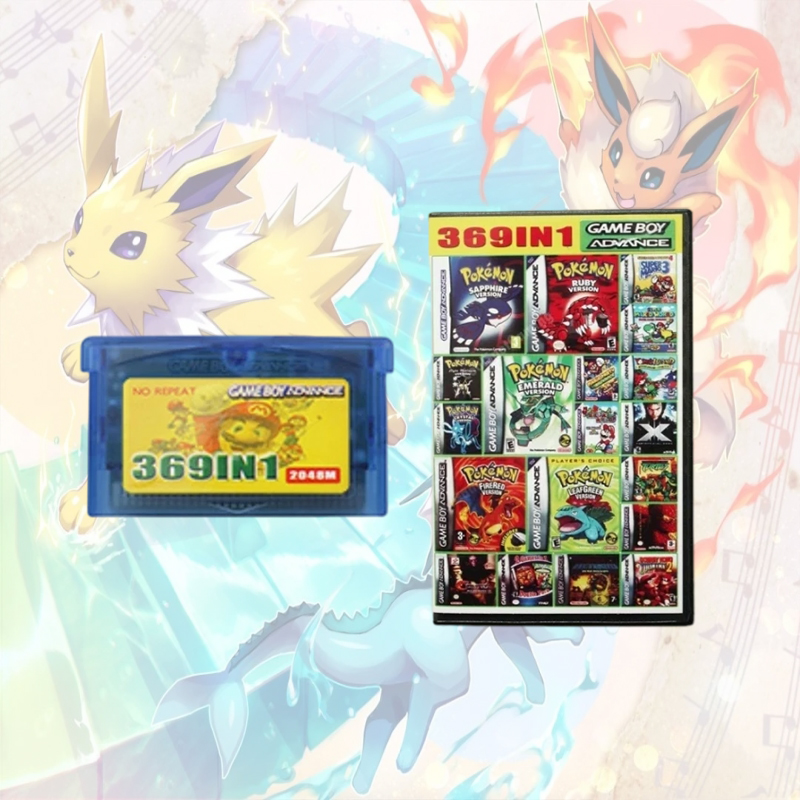 369 In 1 GBA 32 Bit Game Cartr - Retro Game Card reseña y precio