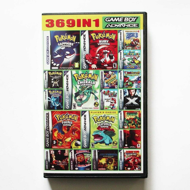 369 In 1 GBA 32 Bit Game Cartr - Retro Game Card reseña y precio