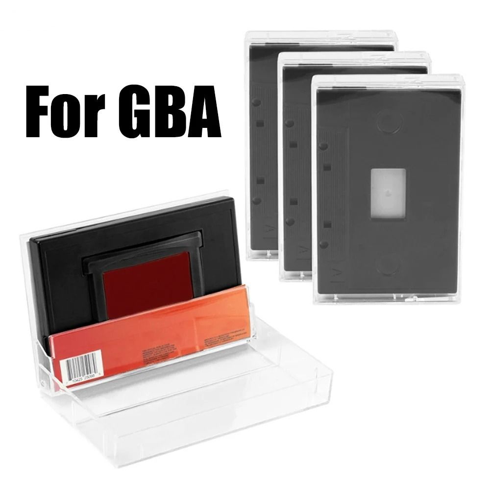 Clear Game Cassette Storage Bo - Retro Game Card reseña y precio