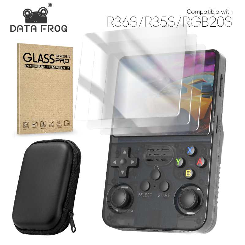 DATA FROG R36S Screen Protecto - Retro Gaming Download reseña y precio