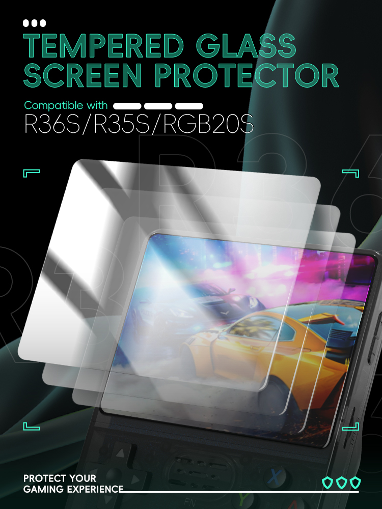 DATA FROG R36S Screen Protecto - Retro Gaming Download reseña y precio
