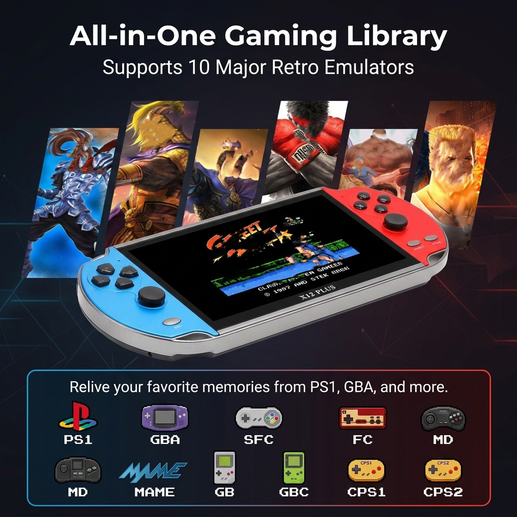 Lightweight X12 Retro Video Ga - Retro Gaming Download reseña y precio