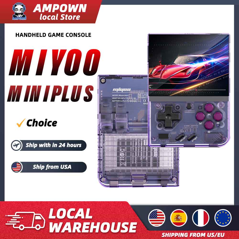 MIYOO Mini Plus Mini+ Portable - Retro Gaming Download reseña y precio