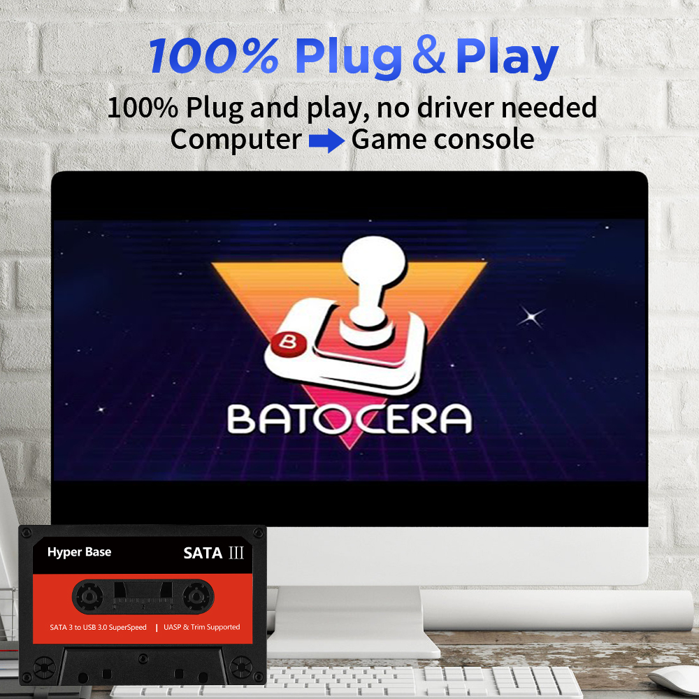 Batocera 35.linux 500G Externa - Retro Gaming Download reseña y precio
