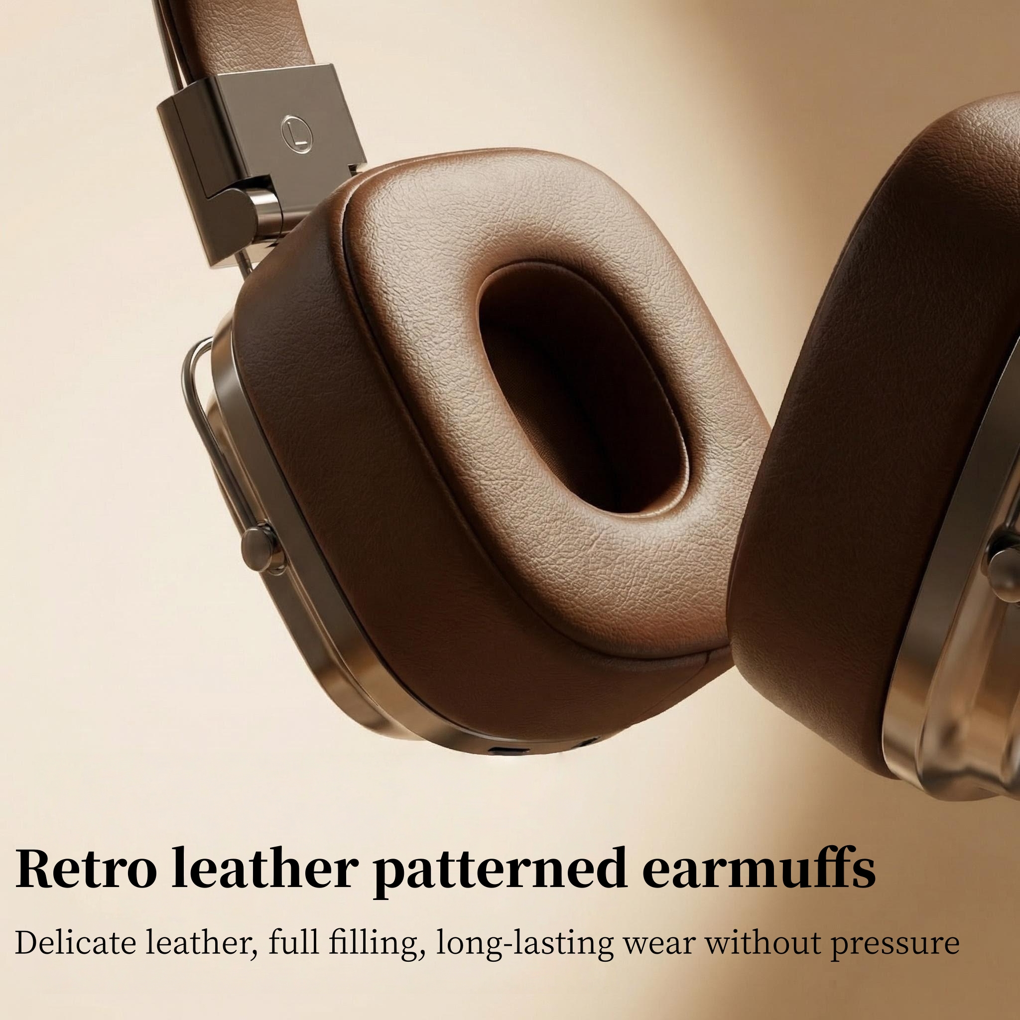 Retro Leather Over-ear Headpho - Retro Gaming Mobile reseña y precio