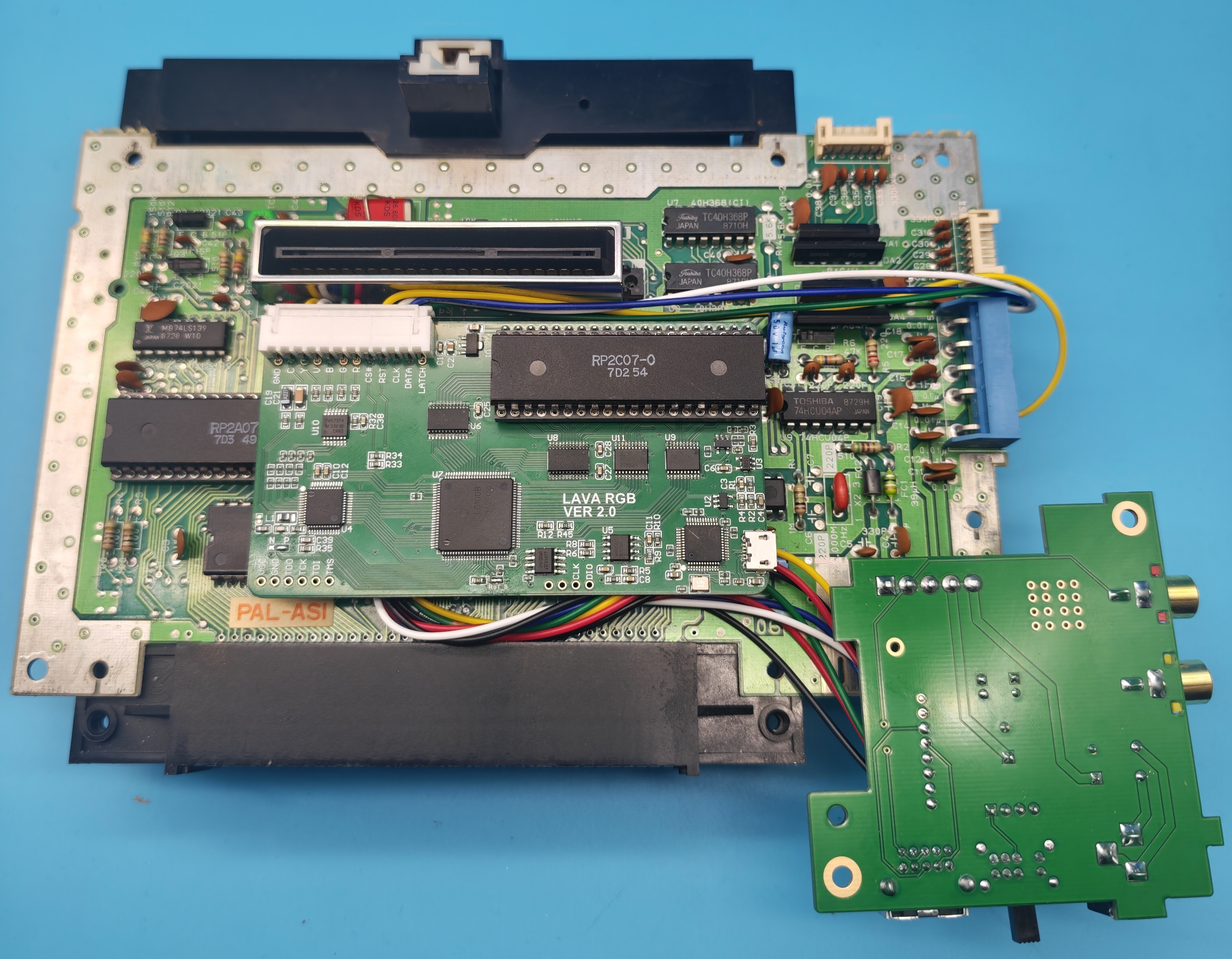 RGBFC RGB FC nesrgb Lava RGB V - Retro Gaming Video reseña y precio