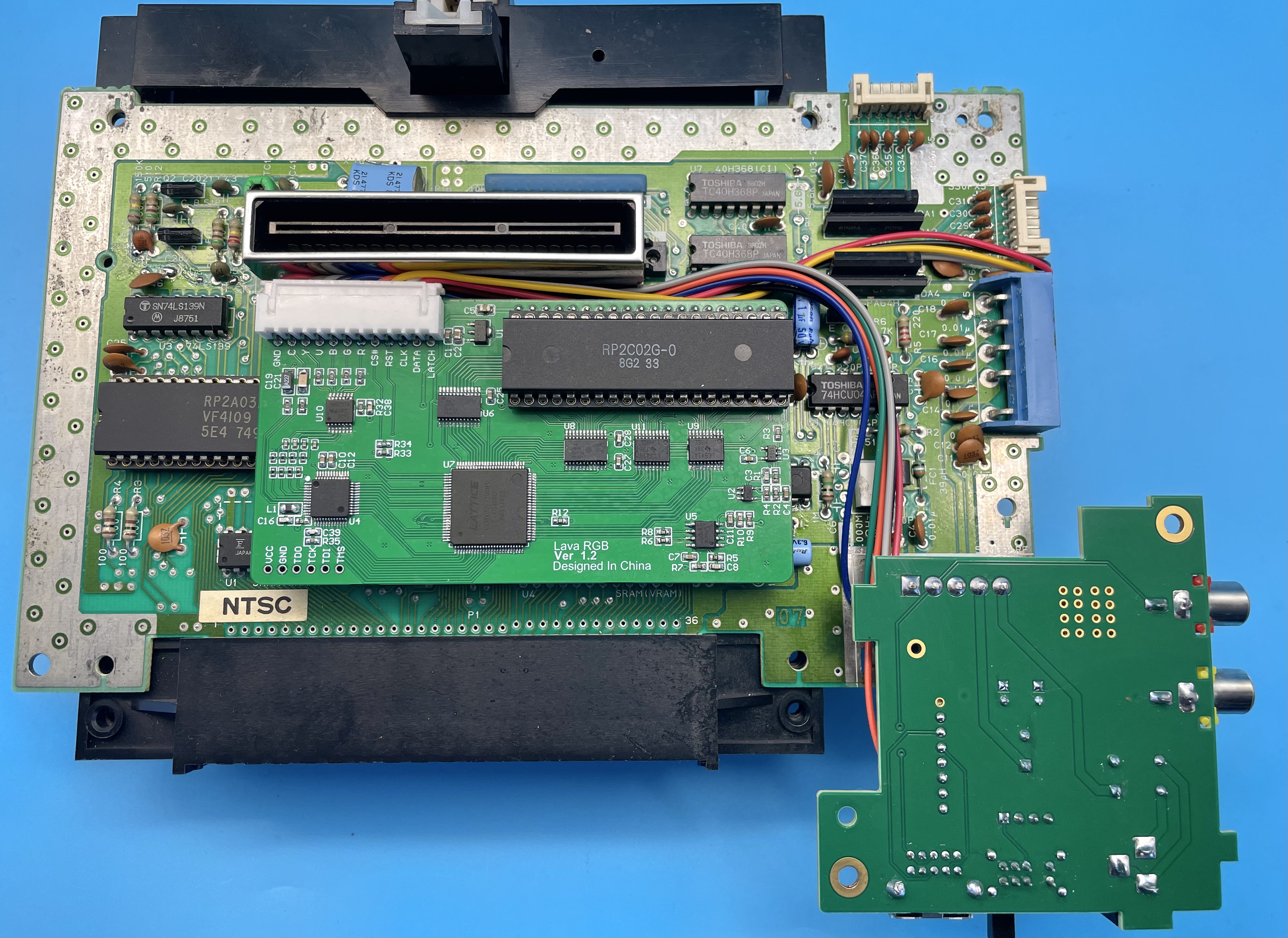 RGBFC RGB FC nesrgb Lava RGB V - Retro Gaming Video reseña y precio