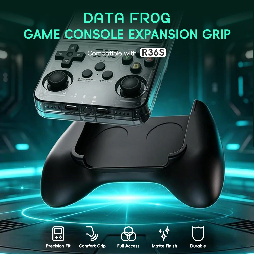 Data Frog R36S Game Grip Ergon - Retro Gaming Download reseña y precio