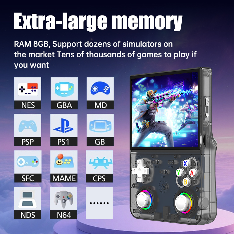 R36 Ultra X Retro Handheld Vid - Retro Gaming Download reseña y precio