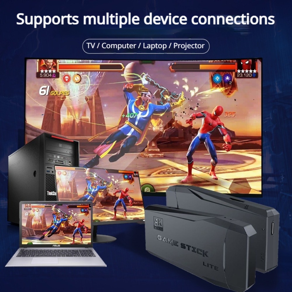 Portable 4K Retro Game Stick C - Retro Gaming Hdmi Stick reseña y precio