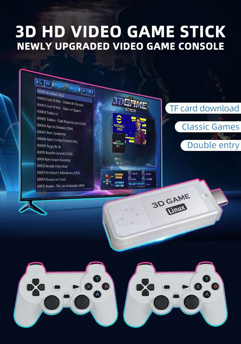 Y6 Retro Game Console 4K 60fps - Retro Gaming Hdmi Stick reseña y precio