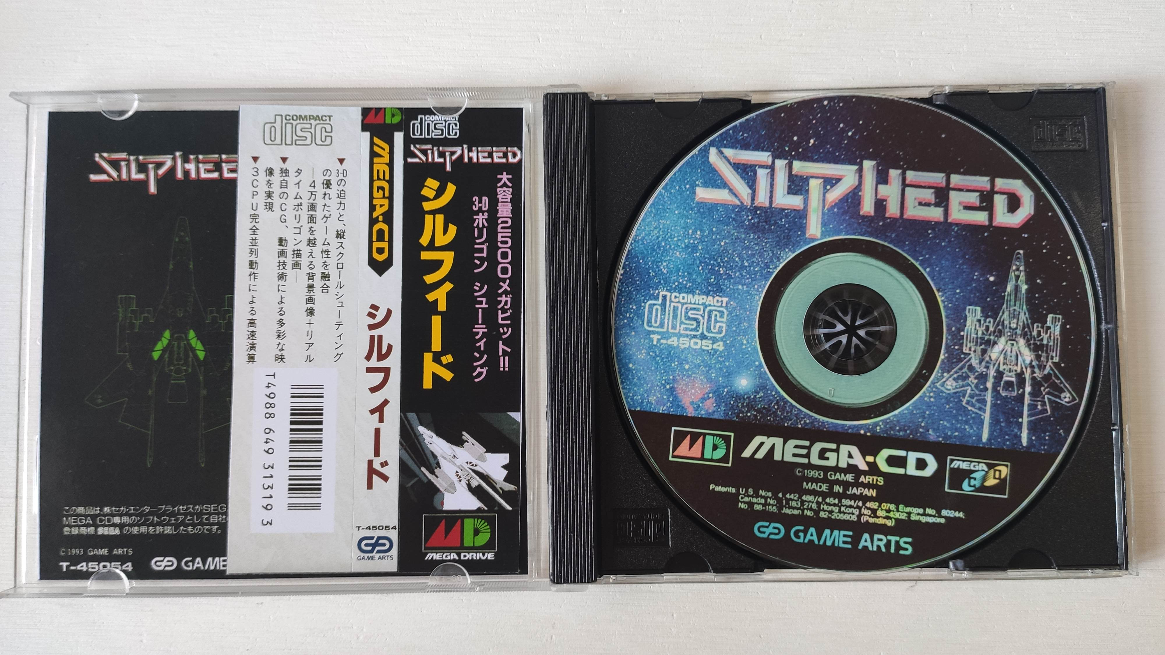 Mega CD Copy Disc Silpeed Game - Retro Gaming Box reseña y precio