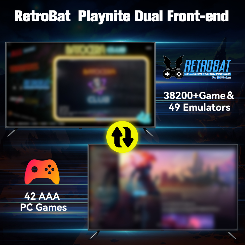 Retrobat＆Playnite System HDD R - Retro Gaming Download reseña y precio