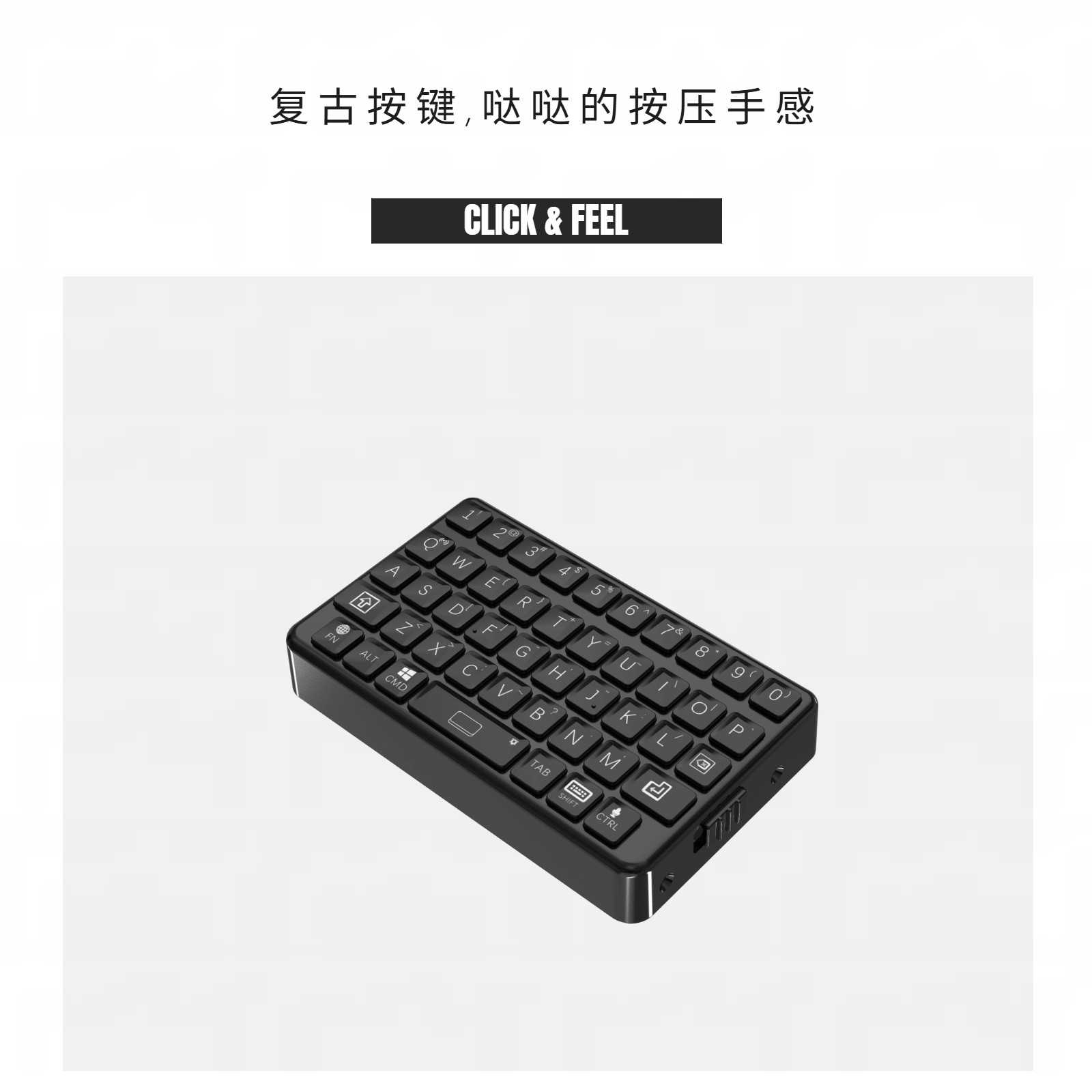 EXknight Retro Mini Keyboard B - Retro Gaming Mobile reseña y precio