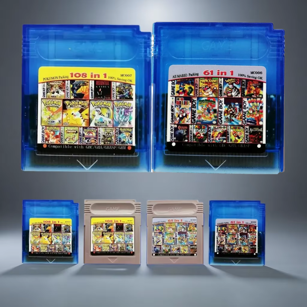GBC Retro Game Combo Card Poké - Retro Gaming Video reseña y precio