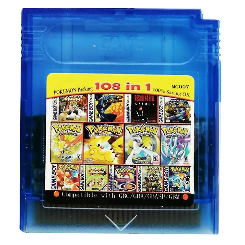 GBC Retro Game Combo Card Poké - Retro Gaming Video reseña y precio