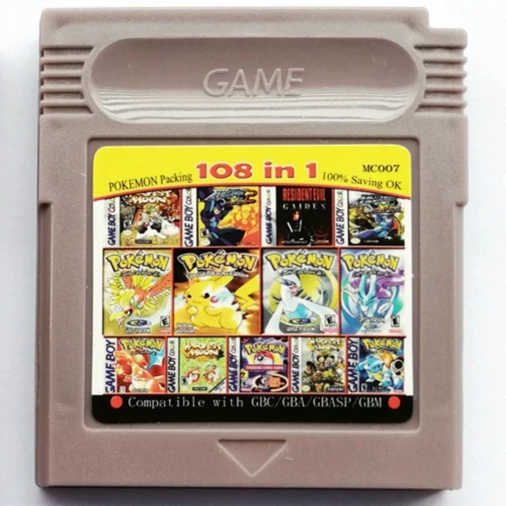 GBC Retro Game Combo Card Poké - Retro Gaming Video reseña y precio
