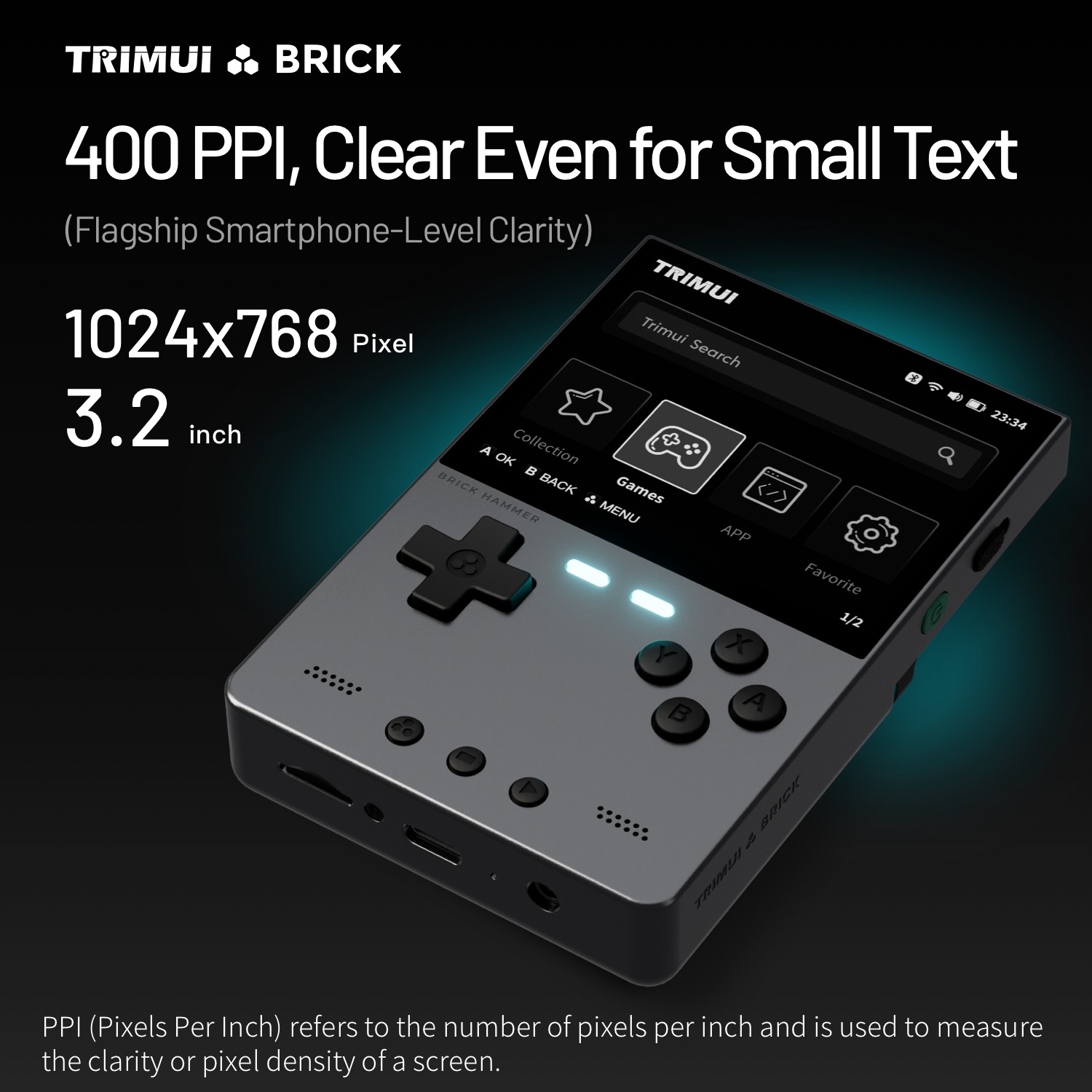 TRIMUI BRICK HAMMER Retro Hand - Retro Gaming Mobile reseña y precio