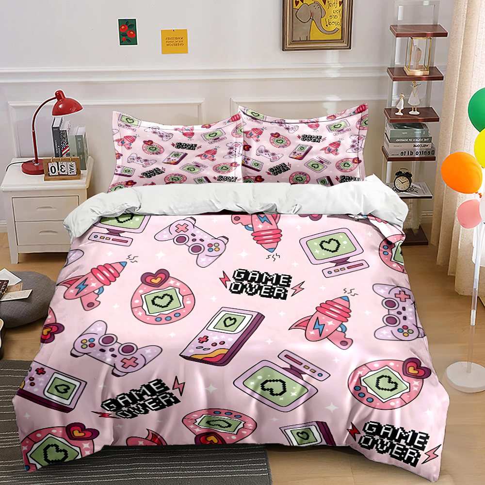 Retro Gaming Icons on Pink Bac - Retro Gaming Icons reseña y precio