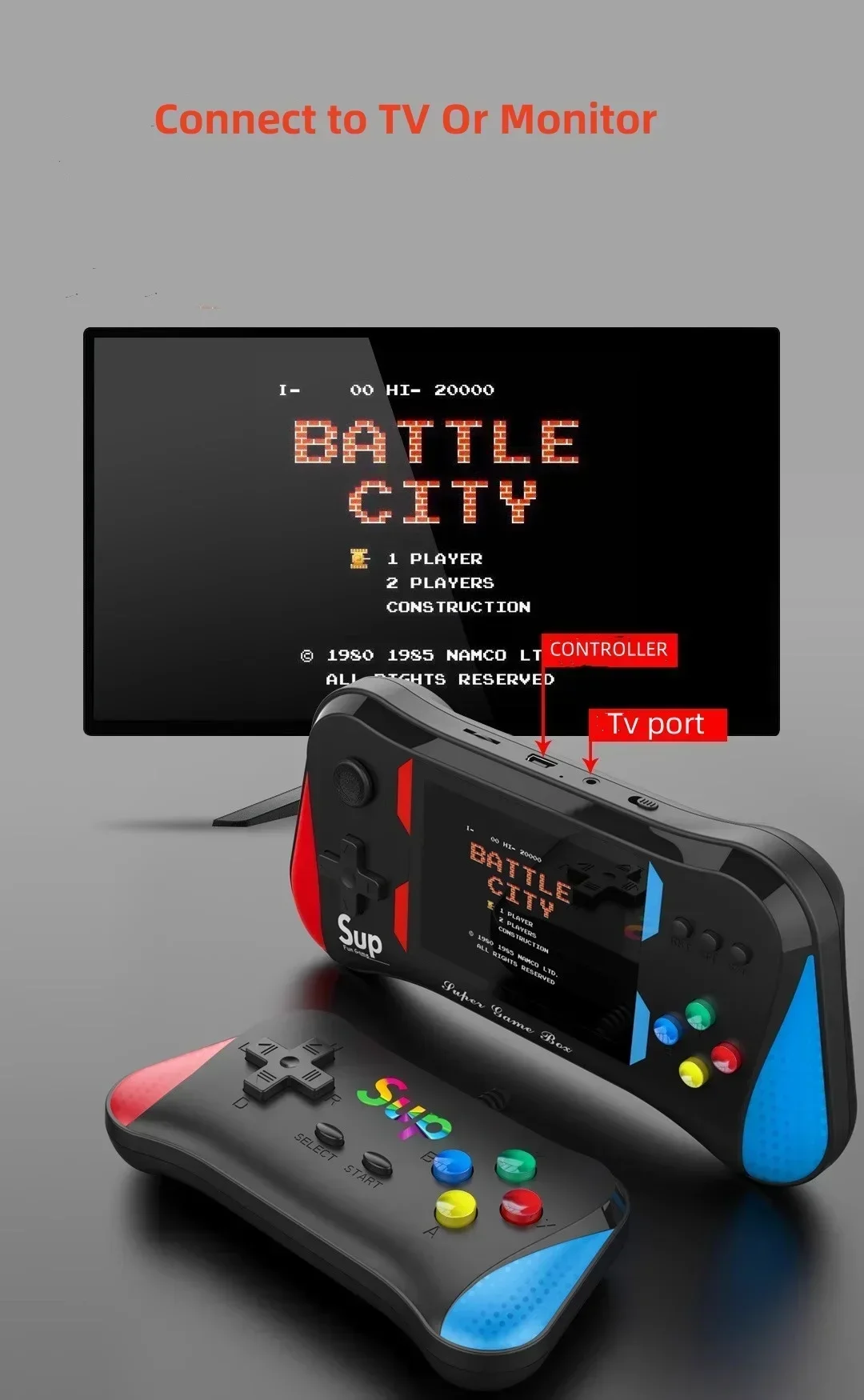 Children's Game Console Palm R - Retro Gaming Box reseña y precio