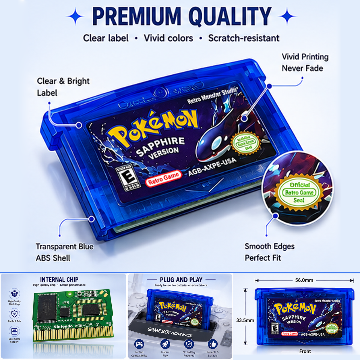 Retro Adventure Game Cartridge - Retro Game Card reseña y precio