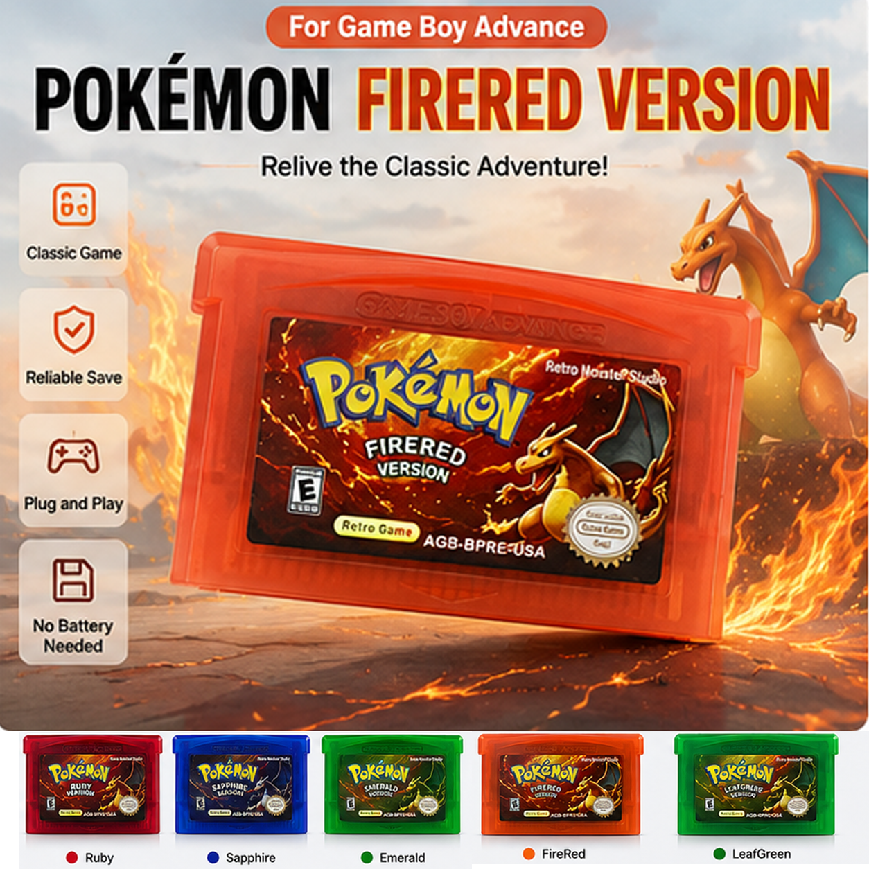 Retro Adventure Game Cartridge - Retro Game Card reseña y precio